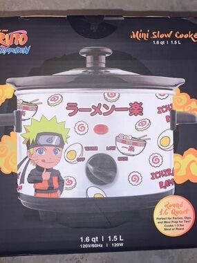 Naruto Shippuden Mini Slow Cooker – 1.6 qt